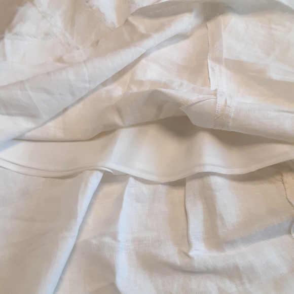 NWT LENA GABRIELLE LINEN BLEND SKIRT - Picture 7 of 10